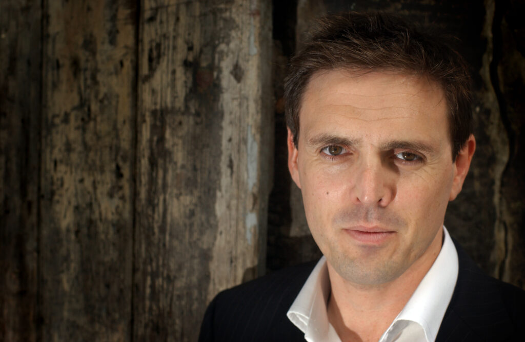 Headshot of the writer Tony Black