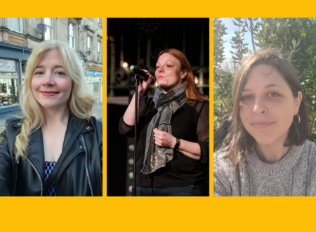 Photos of the three TBC awardees - Dawn Geddes, Emma Collins and Saskia McCracken